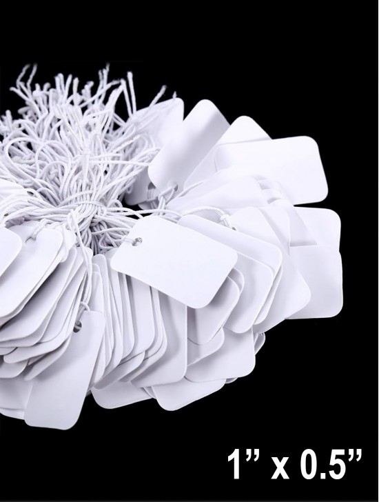 White Tag Label (100pcs) White Tag Label (100pcs)